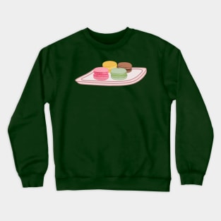 Macaron cartoon illustration Crewneck Sweatshirt